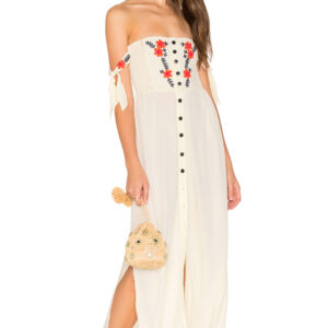 Bohemian Hanging Shoulders Dress