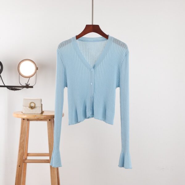 Summer V-Neck Cardigan