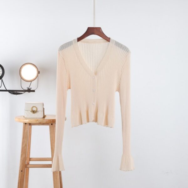 Summer V-Neck Cardigan