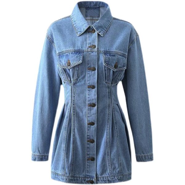 Denim Slim Waist Dress