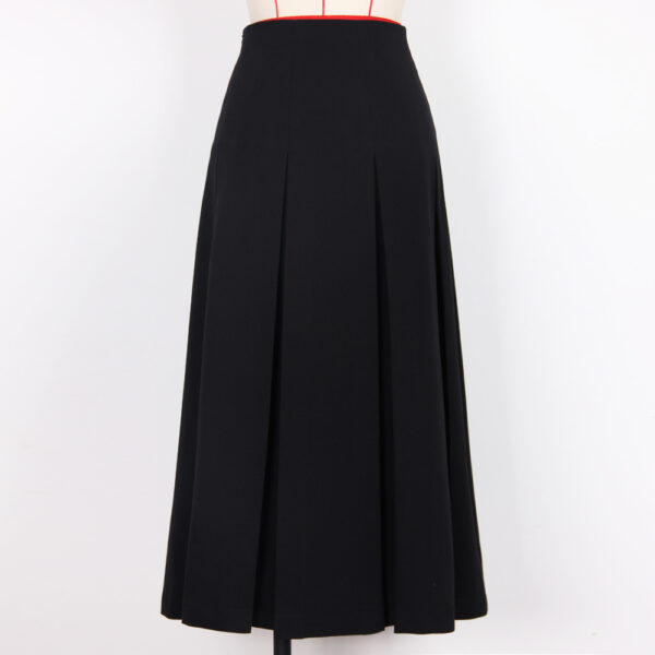 Pleated Midi Skirt