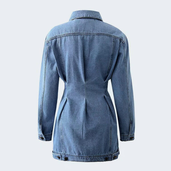 Denim Slim Waist Dress